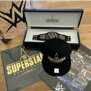 WWE Championship Mini Replica Title Belt Bundle